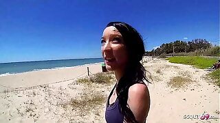 Skinny Teen Tania Pickup for First Assfuck readily obtainable Public Beach away from ancient Guy
